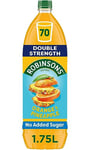 Robinsons Double Strength Orange & Pineapple No Added Sugar Fruit Squash 1.75 L