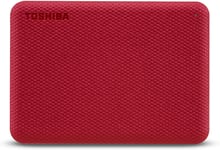 Toshiba 4TB Canvio Advance U3 red - HDTCA40ER3CA