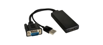 KRAMER ADC-GM/HF VGA TO HDMI ADAPTER CABLE  (10') 3M (99-9698002)