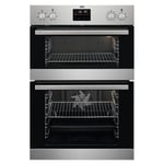 AEG 6000 Series Built In Electric Double Oven - Stainless Steel