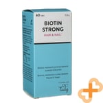 BIOTIN Strong Hair And Nails Supplement 60 Tablets Methionine Zinc