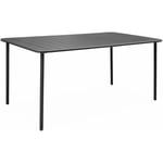 Table de jardin métal 6-8 places. anthracite. Amelia. 160x90xH72.5cm