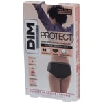 DIM Protect Culotte de règles Lavable - Boxer Coton bio Flux Moyen 40/42 Menstruelle