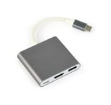 GEMBIRD A-CM-HDMIF-02-SG - video adapter - HDMI / USB