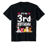 Youth 3 Birthday Its my 3rd birthday T-Shirt