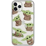 ERT GROUP Coque de téléphone Portable pour Iphone 11 Pro Original et sous Licence Officielle Star Wars Motif Baby Yoda 029 Parfaitement adapté à la Forme du téléphone Portable, partiel imprimé