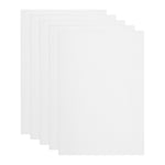 5 Pcs 11.2 x 7.9" Silicone Dehydrator Sheets Fruit Dryer Mesh Mat, White