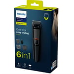 Philips Multigroom Series 3000 MG3710/15 Rakapparat Svart