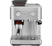 KITCHENAID 5KES6551BSX Bean to Cup Espresso Machine - Stainless steel, Stainless Steel