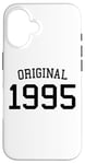 Coque pour iPhone 16 Original 1995, 30 ans pour homme et femme, 30e anniversaire