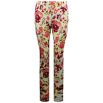 Vans Off The Wall Stretch Waist Printed Flowers Womens Leggings VN0YBNCVA - Floral Cotton - Size Small