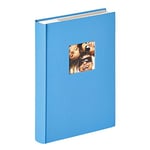 Walther Design Album photo bleu océan 300 photos 10 x 15 cm Classeur mémo avec découpe de couverture, Fun ME-111-U