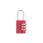 Abus - Cadenas à code 145/20 Couleur - Rouge