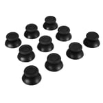 10 Capuchons De Boutons De Joystick Analogiques, Durables, Noirs, De Remplacement Pour Manettes De Ps4, Accessoires