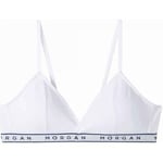 Triangles / Sans armatures Morgan  Soutien-gorge triangle coques amovibles blanc Isa