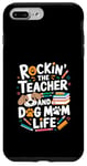 Coque pour iPhone 7 Plus/8 Plus 100 Pat-some Days of School - Motif mignon amoureux des chiens