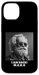 Coque pour iPhone 14 JE SUIS DE RETOUR, Karl Marx, communiste, cool Marx