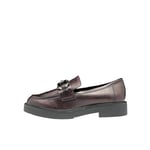 MARCO TOZZI Chaussons pour Femme 2-24313-43 Mocassin, Bordeaux Brush, 41 EU