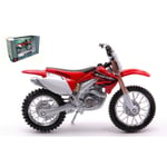 HONDA CRF 450R CROSS 2008 1:18 Burago Moto Modellino