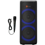 N-Gear Let's Go Party Speaker 72 enceinte portable avec micro et jeux de lumière