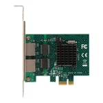 PCIE X1 Ethernet-kortti BCM5720 Gigabit Dual Port Copper Cable RJ45 Media Interface PCIE-verkkosovitin WOL PXE VLANille