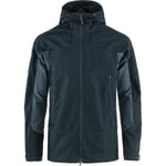 Fjällräven Mens Abisko Lite Trekking Jacket (Blå (DARK NAVY-MTN BLUE/555-570) Small)