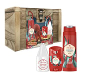 Old Spice Treasure Chest Gift Box, Captain After Shave, Deodorant, Shower Gel