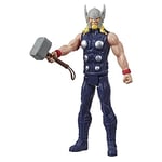 Marvel Avengers Titan Hero Series Blast Gear Figurine Thor, Jouet de 30,5 cm, inspiré de l'univers, Enfants à partir de 4 Ans, E7879ES0, Multicolore