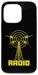 Coque pour iPhone 13 Pro Antenne ondes radio - Ham Radio et ondes courtes