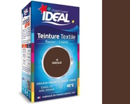 TEINTURE avec FIXATEUR TEXTILE TISSU CHOCOLAT 10 IDEAL vêtement coton soie