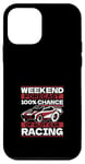 Coque pour iPhone 12 mini 100 % de chances de participer à une course de voitures à sous, voiture télécommandée, mini-voiture