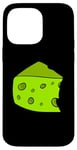 Coque pour iPhone 14 Pro Max Fromage vert de la lune