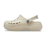 Crocs Baya Platform Clog Winter White Size 2 UK Women