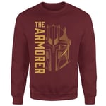 Star Wars The Mandalorian The Armorer Sweatshirt - Burgundy - XL