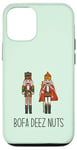 iPhone 12/12 Pro BOFA DEEZ NUTS Funny Nutcracker Christmas Cracker Nutz Meme Case