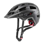 uvex Finale 2,0 - Casque de Vtt sûr pour Hommes et Femmes - Réglage de la Taille Individuel - à Compléter avec un Éclairage Led - Black Matt - 56-61 cm