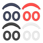 1Pair Silicone Protective Cover Earmuff Headband for Anker Soundcore Life Q20i