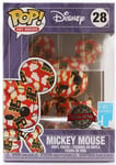 Figurine Funko Pop - Mickey Mouse [Disney] N°28 - Mickey Mouse Art Series (55469)