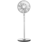 DUUX Whisper Flex Ultimate DXCF15UK 13.8 Smart Cordless Pedestal Fan with Battery Pack - White, White