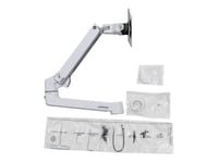 Ergotron Lx Dual Stacking Arm Extension And Collar Kit Bright White