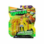 Figurine Tortue Ninja - April O Neil + Accessoires - 12 cm - TMNT- NEUF - Rare