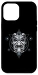 iPhone 12 Pro Max Oni Mask Japanese Devil Yokai Demon Sacred Geometry Graphic Case