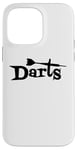 Coque pour iPhone 14 Pro Max Dart fléchettes Cible de Fléchettes jeu fléchettes