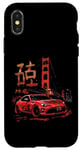 Coque pour iPhone X/XS JDM Tokyo Japan Golden Gate Bridge 86 Voiture japonaise de drift