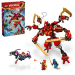 LEGO NINJAGO Kai’s Ninja Climber Mech Toy Set 71812