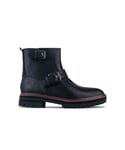 Timberland Womenss London Square Biker in Black Leather - Size 9 (UK Shoe)