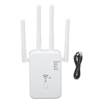 WiFi Extender 1200Mbps 2.4G 5G Dual Band WAN LAN-portti seinän läpi Wifi signaalivahvistin Internet Booster US Plug 100?240V