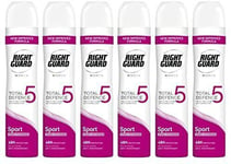 Right Guard Womens Deodorant Total Defence 5 Sport 48H High Performance Anti Pe