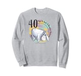 Disney Winnie The Pooh Birthday Eeyore Fortieth Birthday Sweatshirt