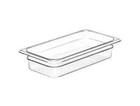 Kantine Cambro 1/3Gn 2,4L 32,5X17,6X6,5Cm Polykarbonat Klar, 6 Stk/Eske